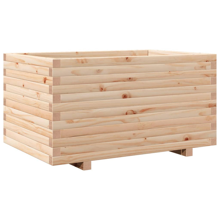 Odlingslåda 90X60X49,5 Cm Massivt Furuträ