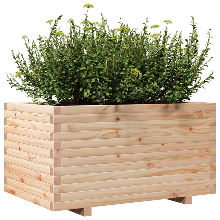 Odlingslåda 90X60X49,5 Cm Massivt Furuträ