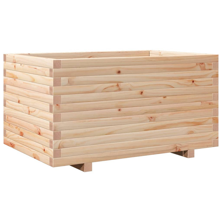 Odlingslåda 90X60X49,5 Cm Massivt Furuträ