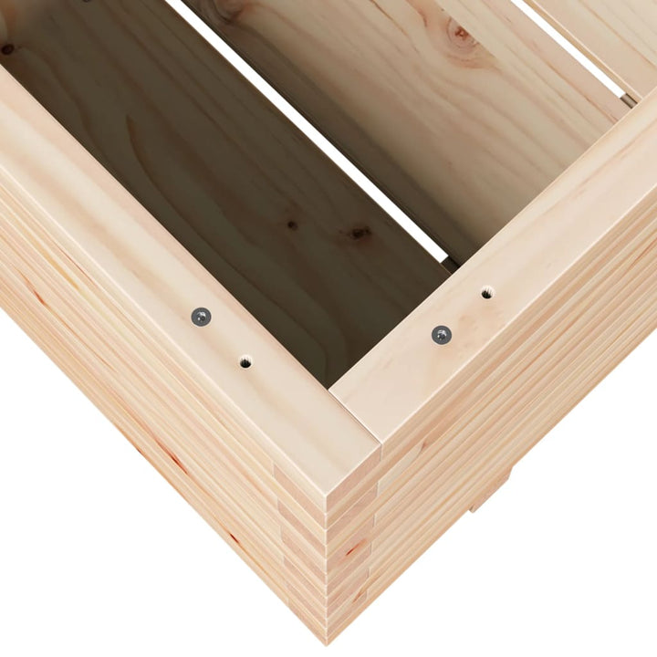 Odlingslåda 90X60X49,5 Cm Massivt Furuträ