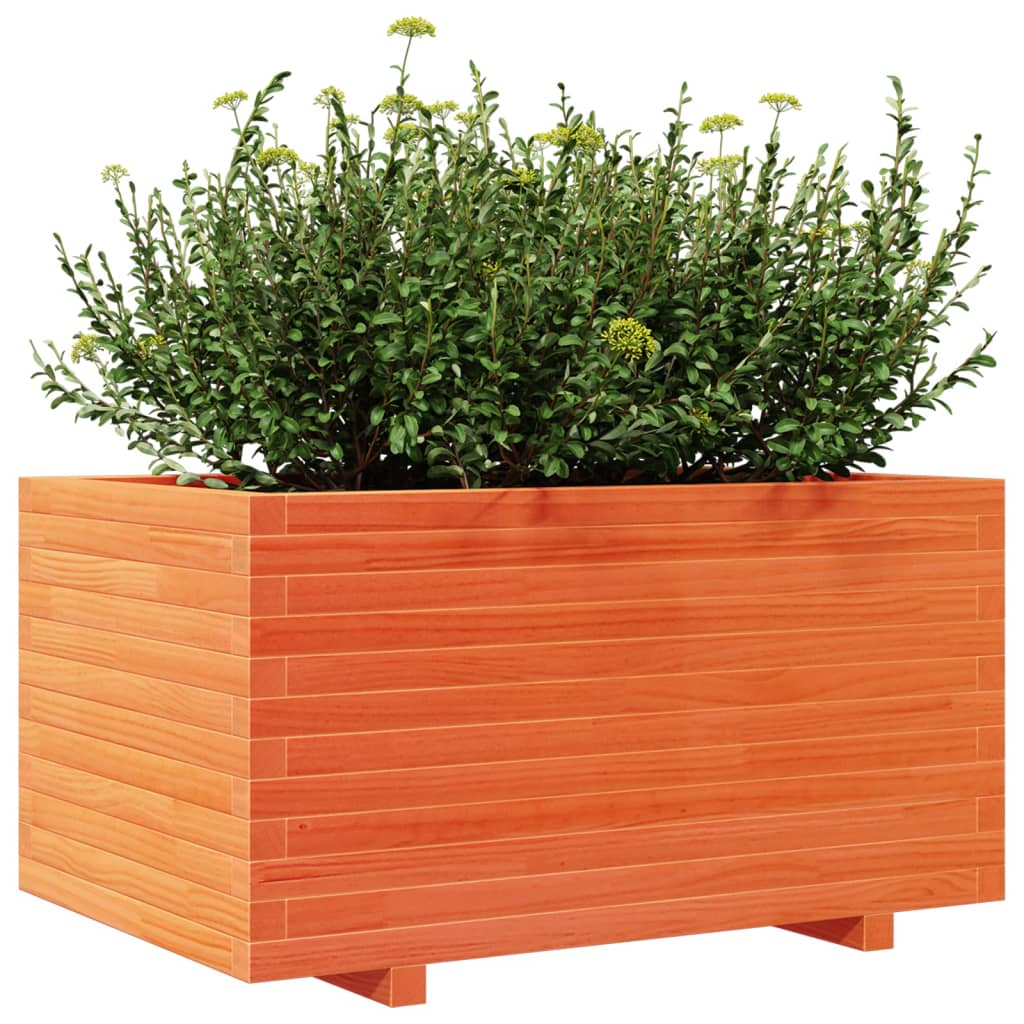 Odlingslåda Vaxbrun 90X60X49,5 Cm Massiv Furu