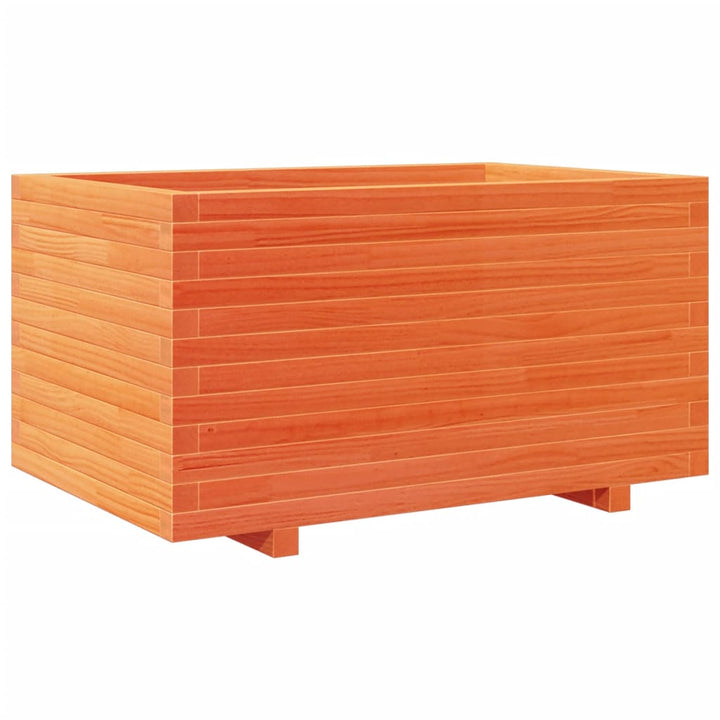 Odlingslåda Vaxbrun 90X60X49,5 Cm Massiv Furu