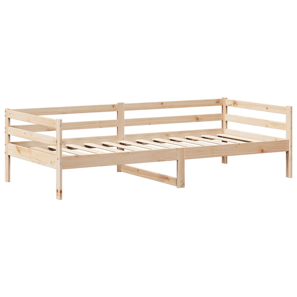 Dagbädd Med Tak Massiv Furu