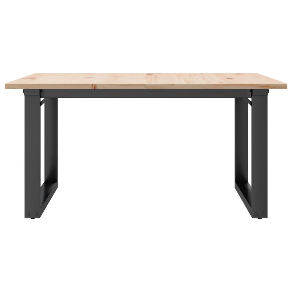 Soffbord Massiv Furu Och Stål