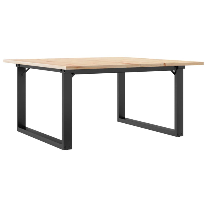 Soffbord Massiv Furu Och Stål