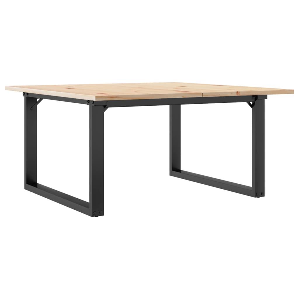Soffbord Massiv Furu Och Stål