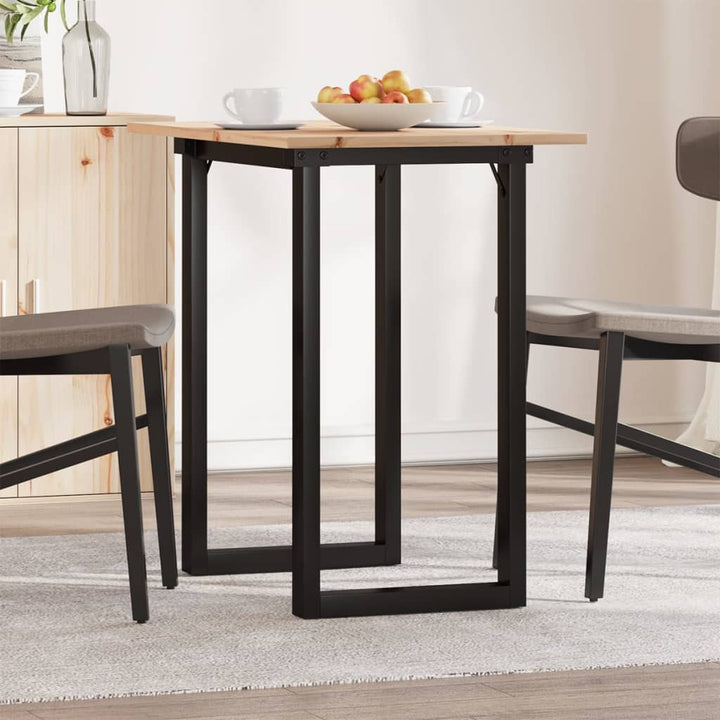 Soffbord Massiv Furu Och Stål