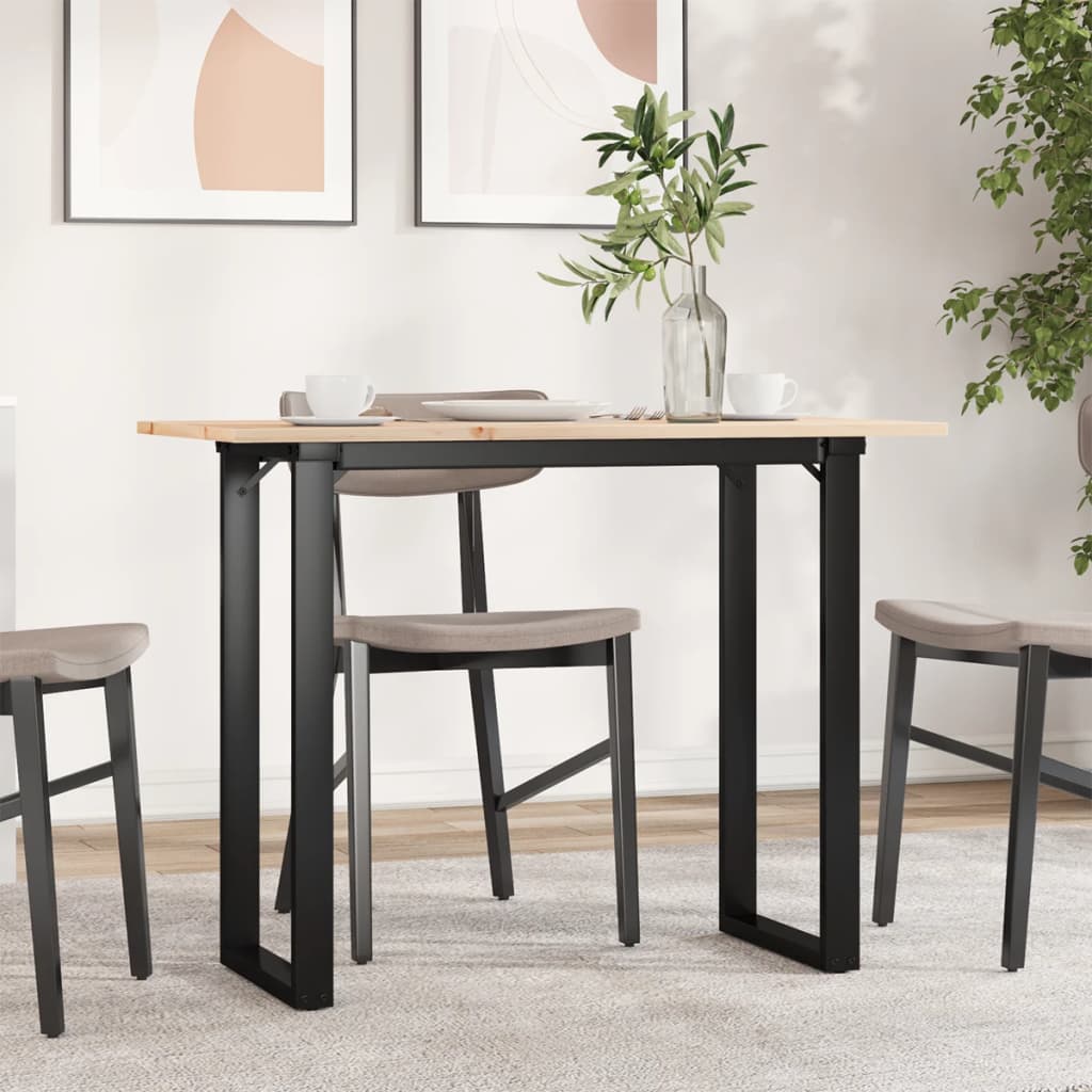 Soffbord Massiv Furu Och Stål
