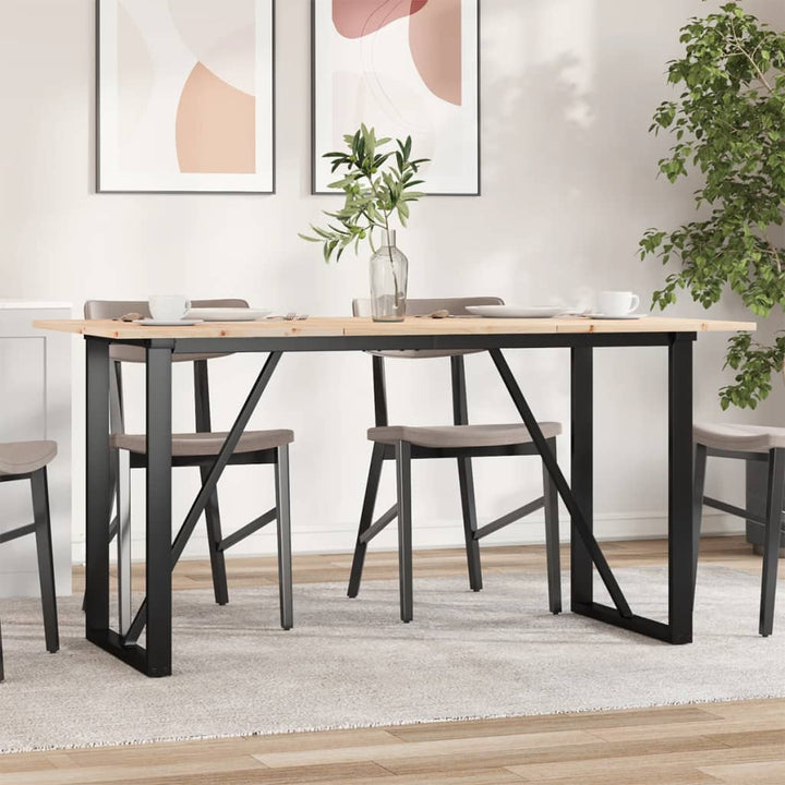 Soffbord Massiv Furu Och Stål