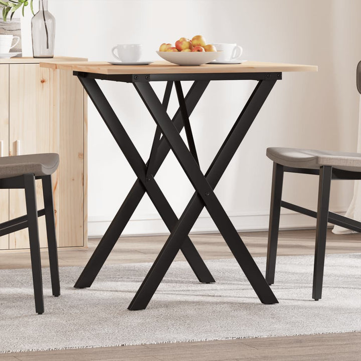 Soffbord Massiv Furu Och Stål