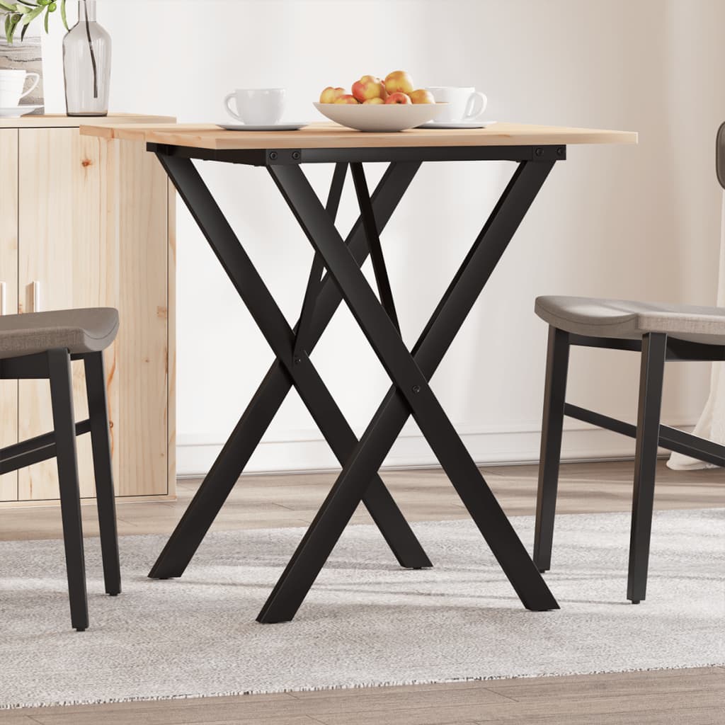 Soffbord Massiv Furu Och Stål