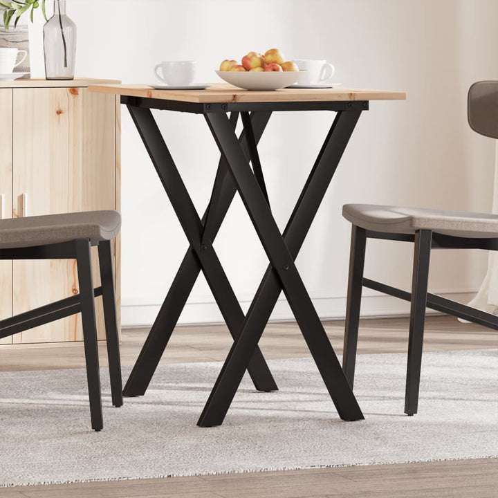 Soffbord Massiv Furu Och Stål