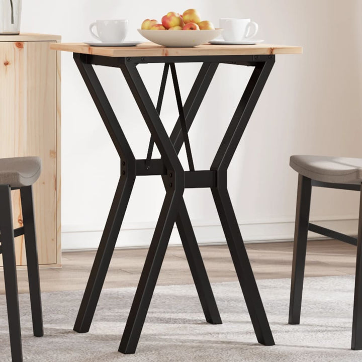 Soffbord Massiv Furu Och Stål