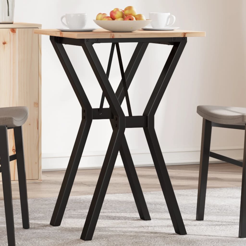 Soffbord Massiv Furu Och Stål