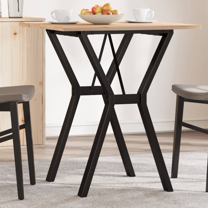 Soffbord Massiv Furu Och Stål