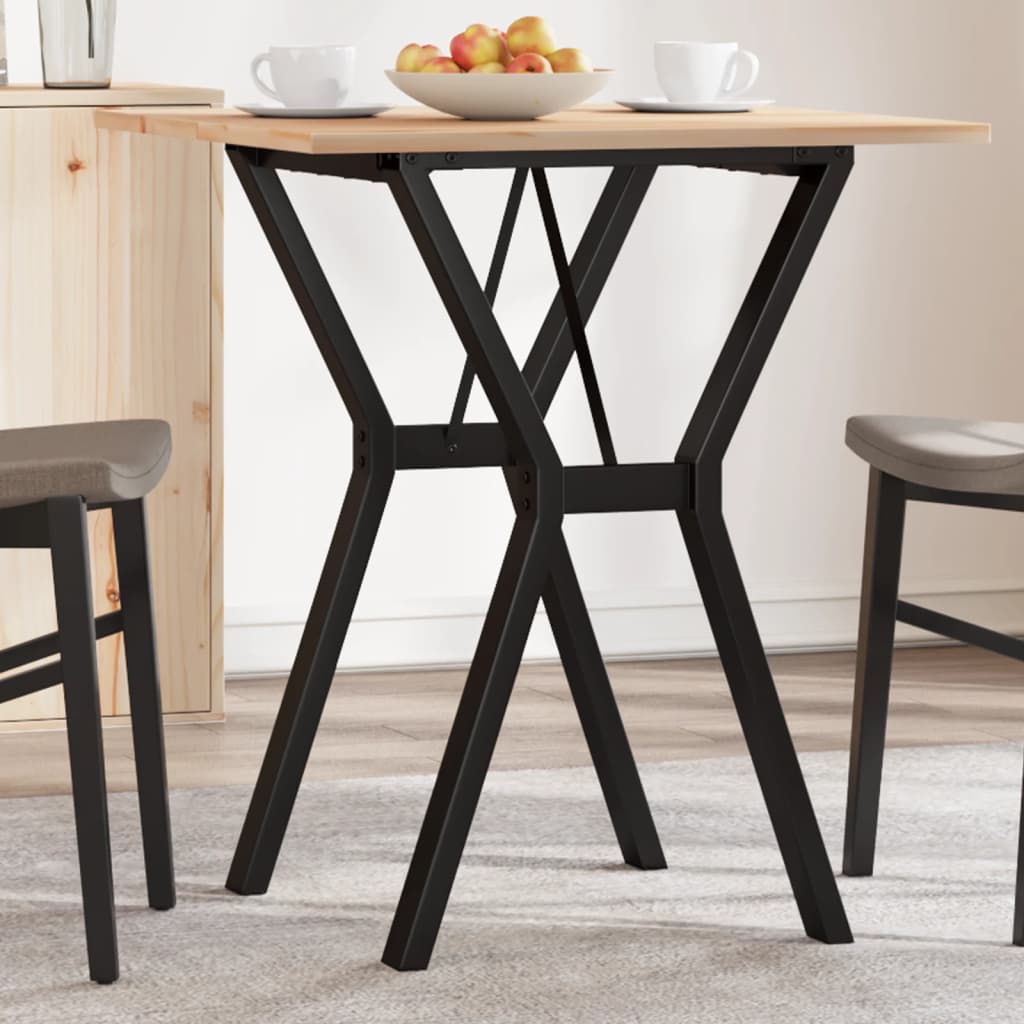 Soffbord Massiv Furu Och Stål