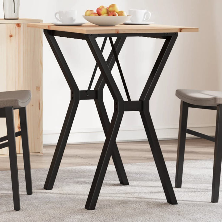 Soffbord Massiv Furu Och Stål