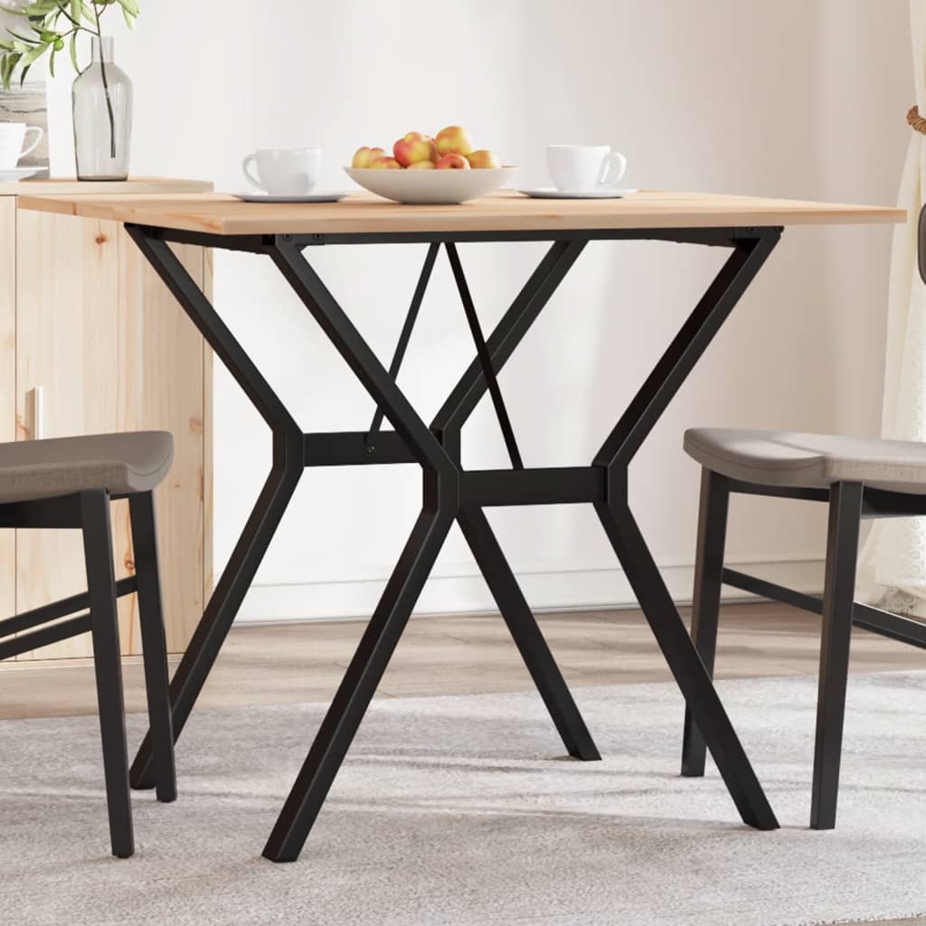 Soffbord Massiv Furu Och Stål