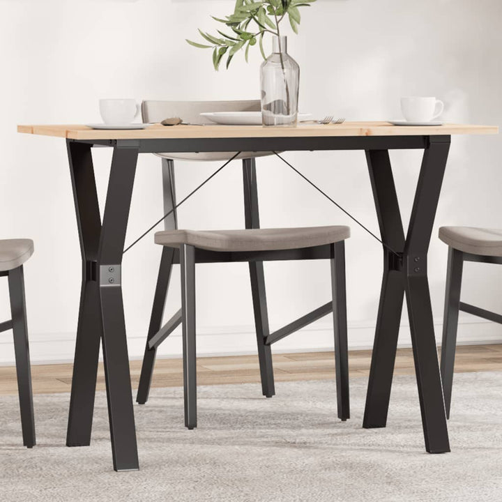 Soffbord Massiv Furu Och Stål