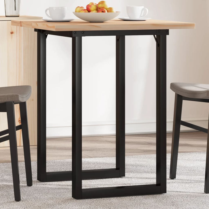 Soffbord Massiv Furu Och Stål