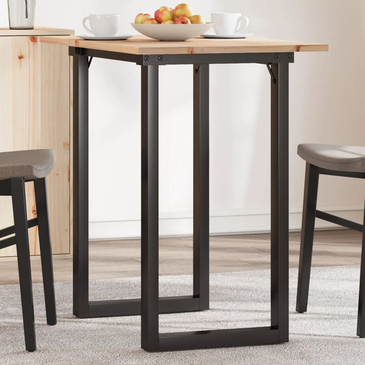 Soffbord Massiv Furu Och Stål