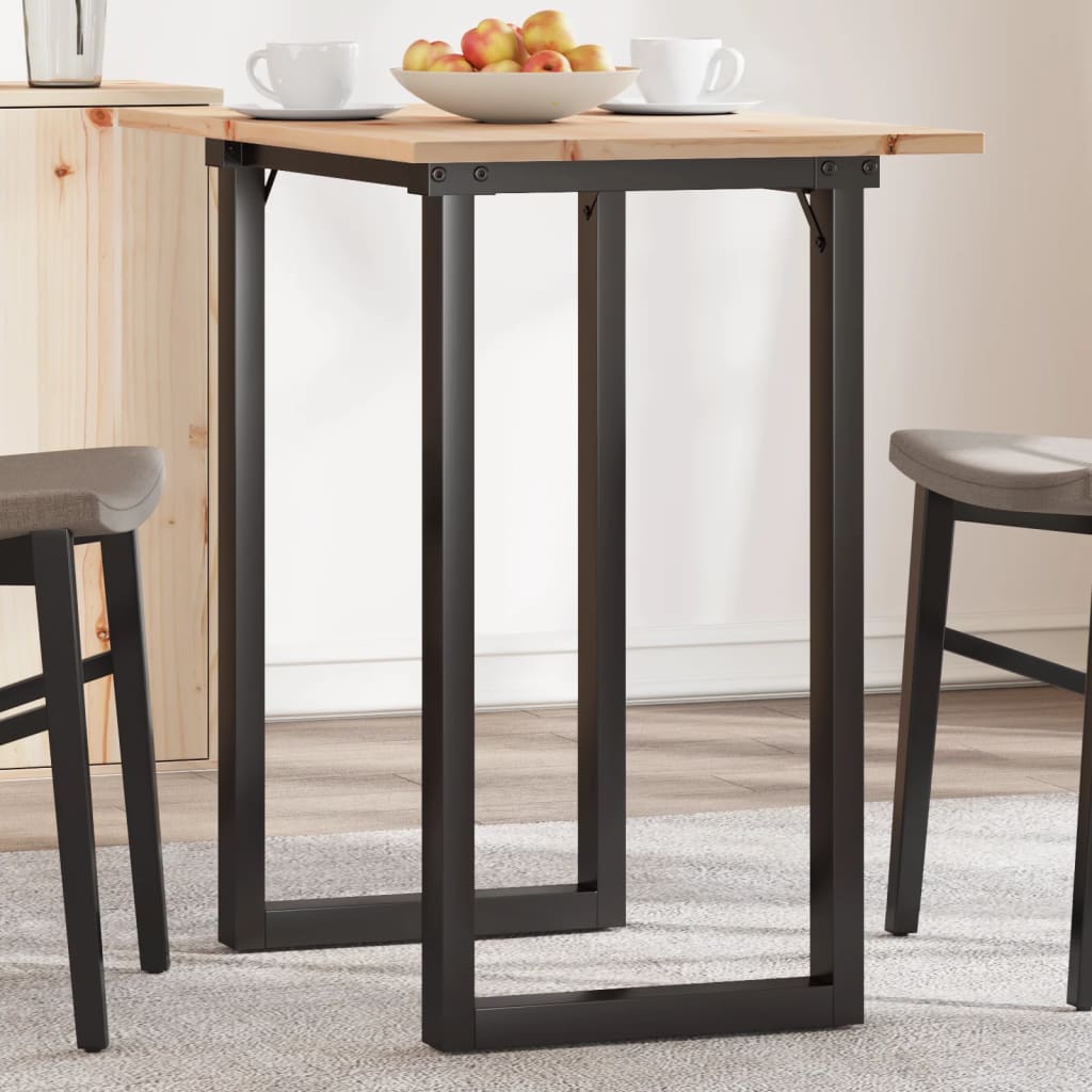 Soffbord Massiv Furu Och Stål