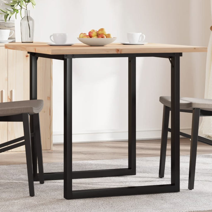 Soffbord Massiv Furu Och Stål