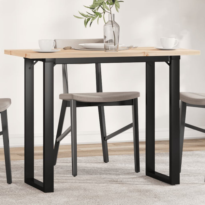 Soffbord Massiv Furu Och Stål