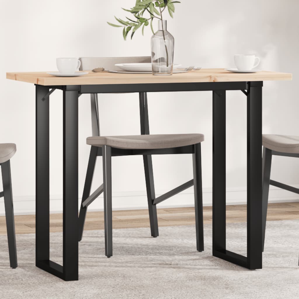 Soffbord Massiv Furu Och Stål