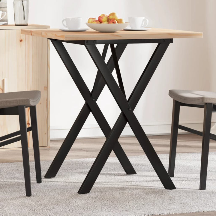 Soffbord Massiv Furu Och Stål
