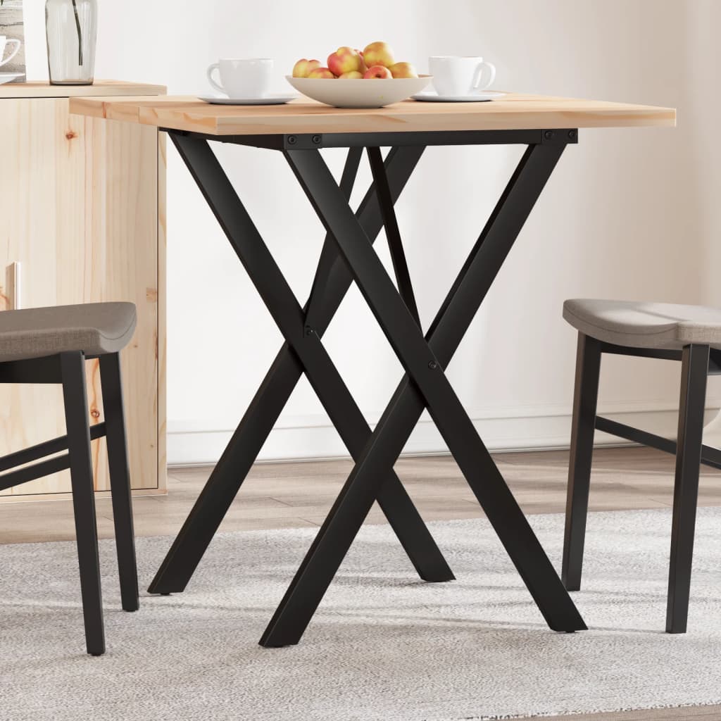 Soffbord Massiv Furu Och Stål