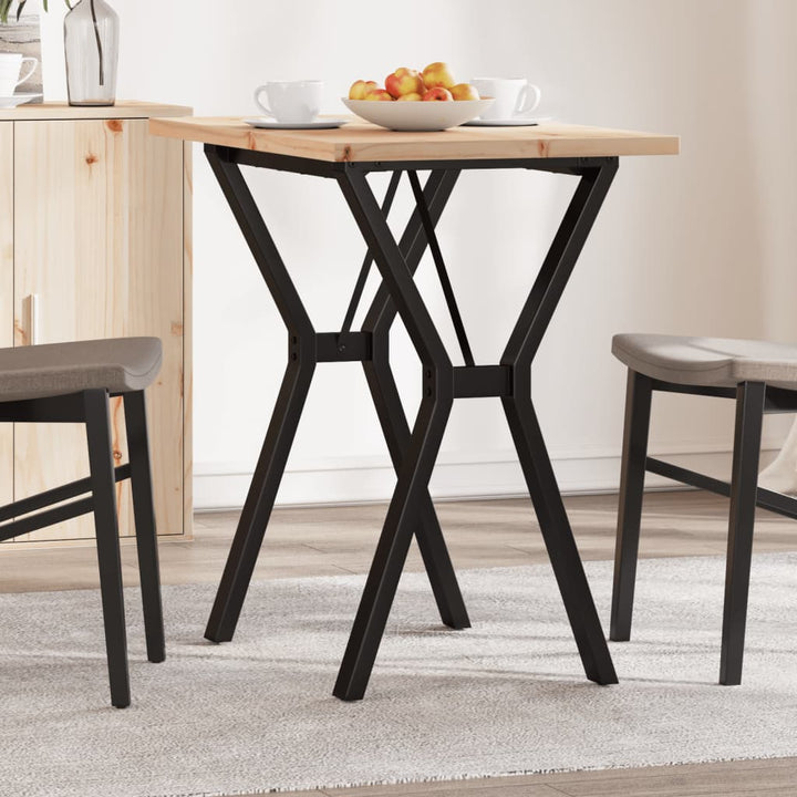 Soffbord Massiv Furu Och Stål