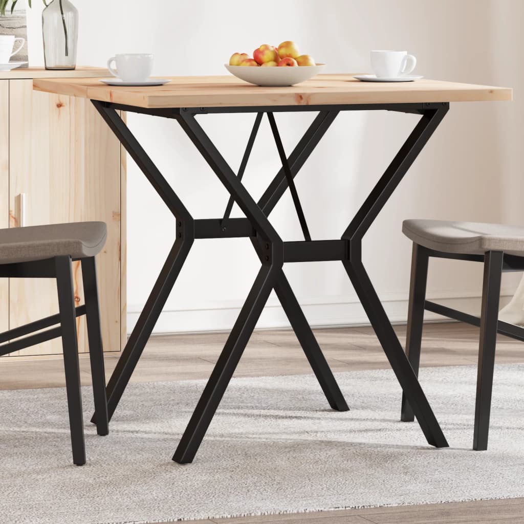 Soffbord Massiv Furu Och Stål