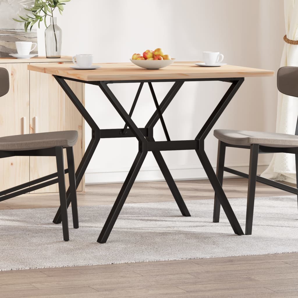 Soffbord Massiv Furu Och Stål
