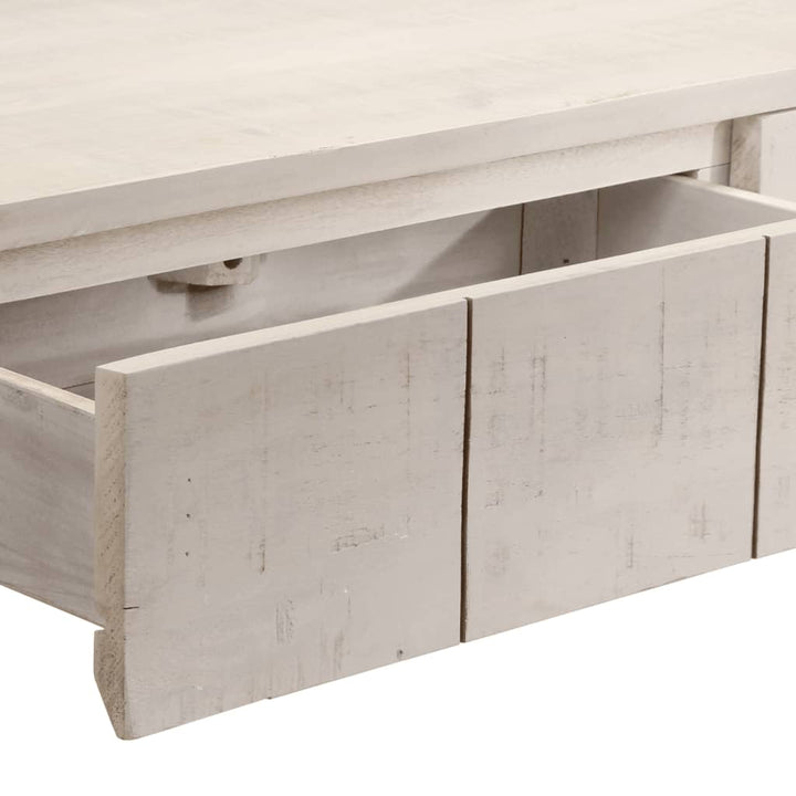 Konsolbord 110X35X75 Cm Massivt Mangoträ