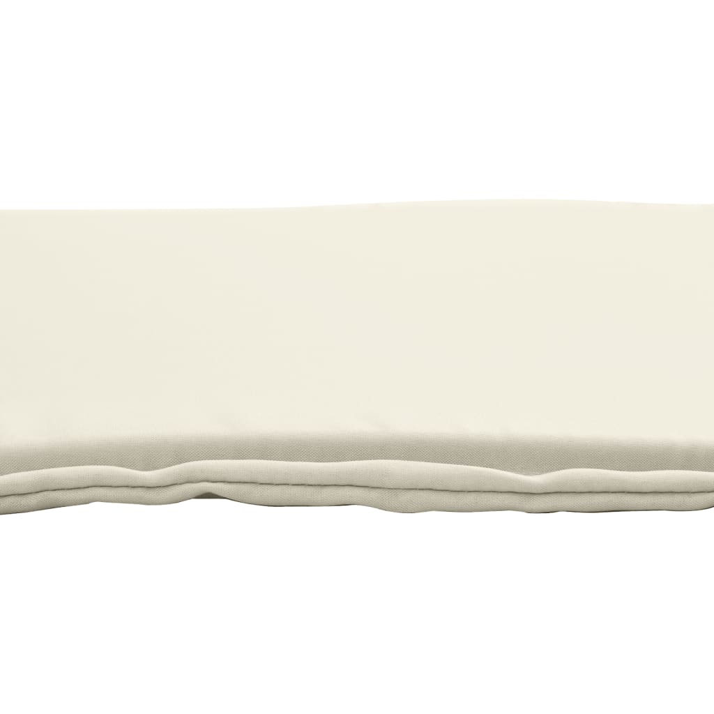 Sittdynor För Trädgården 2 St Gräddvit 45X45X2 Cm Fyrkantig