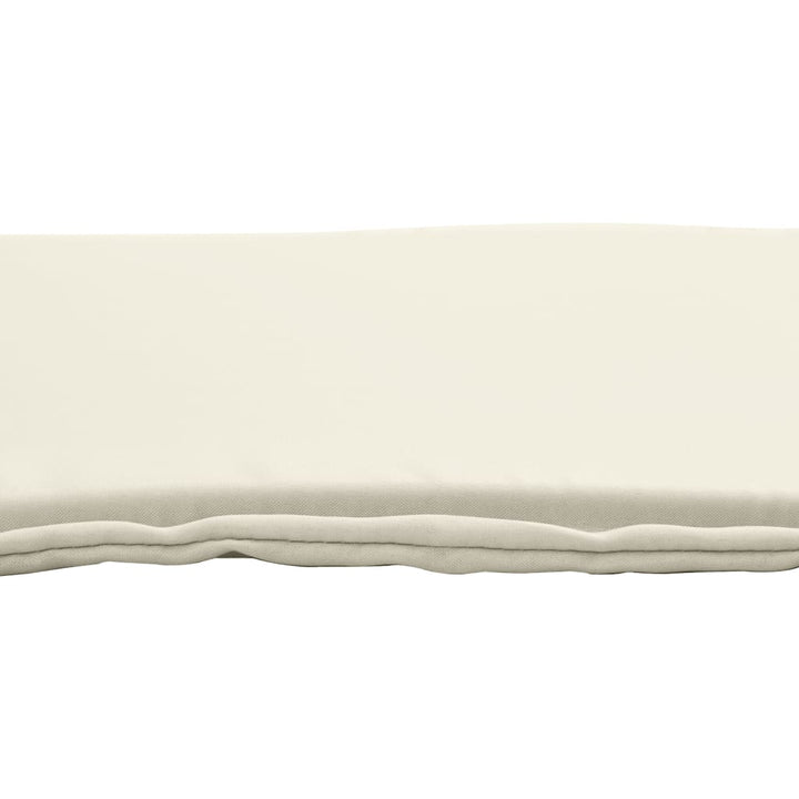 Sittdynor För Trädgården 2 St Gräddvit 45X45X2 Cm Fyrkantig