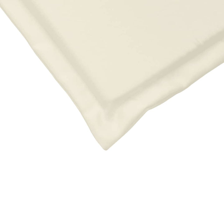 Sittdynor För Trädgården 2 St Gräddvit 45X45X2 Cm Fyrkantig