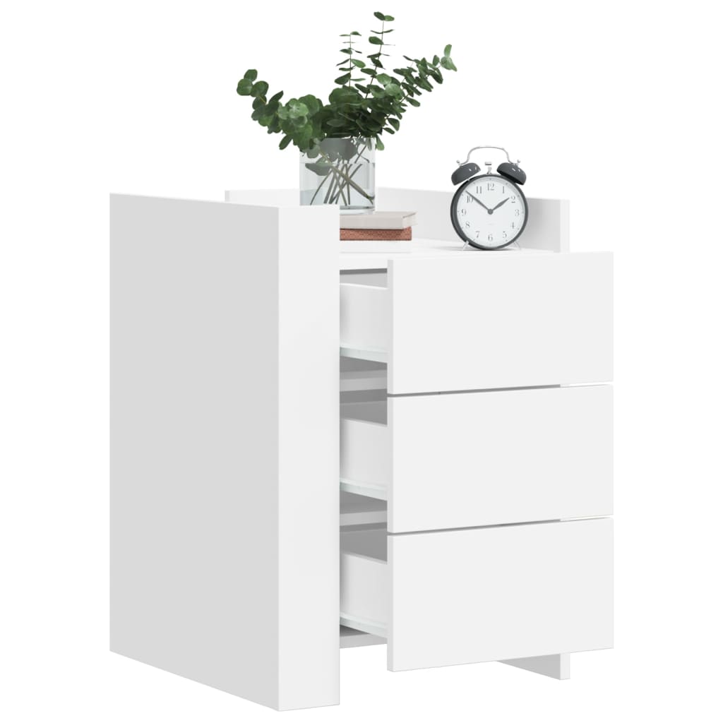 Sängbord 45X50X65 Cm Konstruerat Trä