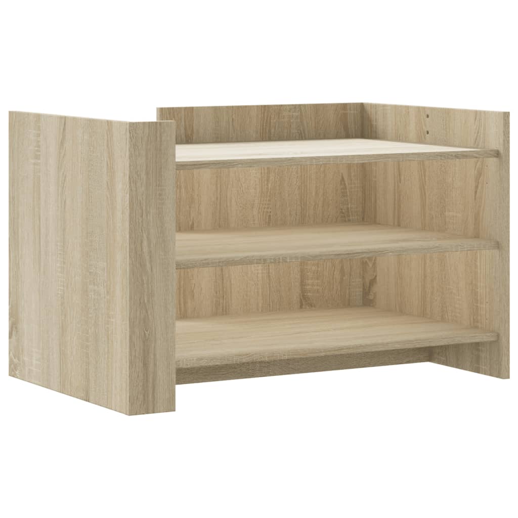 Soffbord Sonoma-Ek 80X50X50 Cm Konstruerat Trä