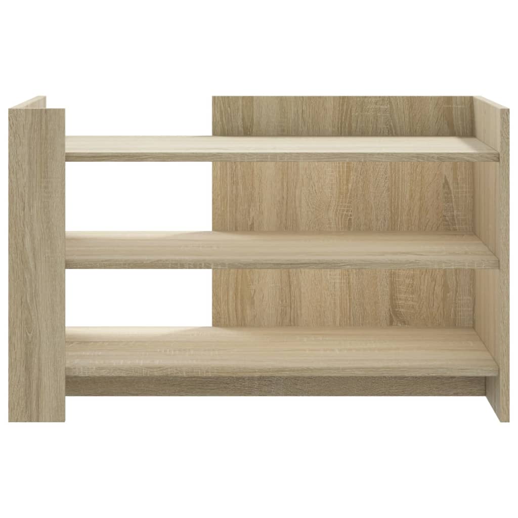 Soffbord Sonoma-Ek 80X50X50 Cm Konstruerat Trä