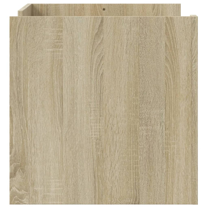 Soffbord Sonoma-Ek 80X50X50 Cm Konstruerat Trä