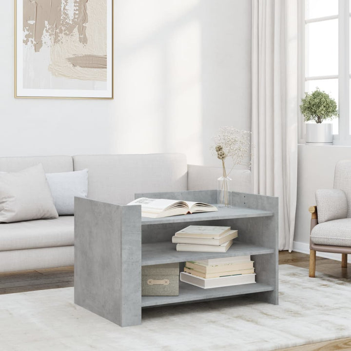 Soffbord Sonoma-Ek 80X50X50 Cm Konstruerat Trä