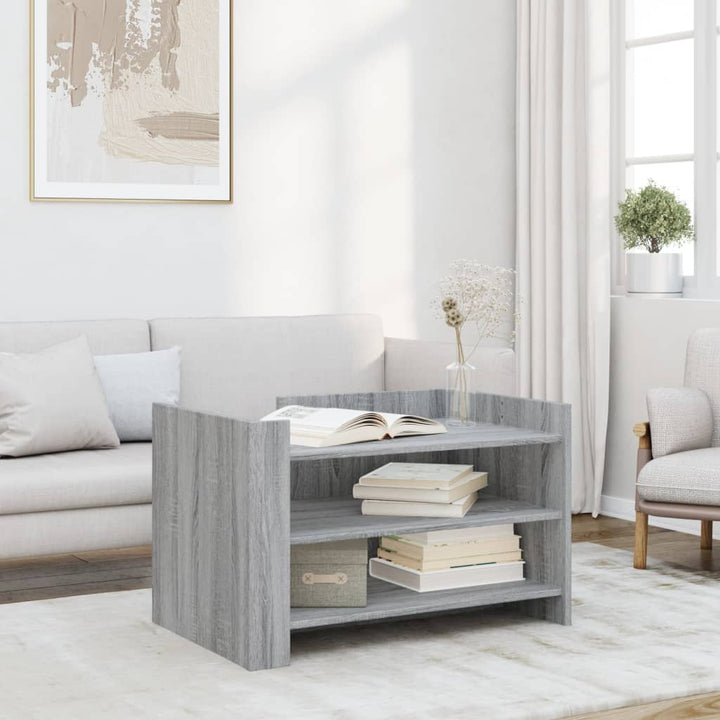 Soffbord Sonoma-Ek 80X50X50 Cm Konstruerat Trä