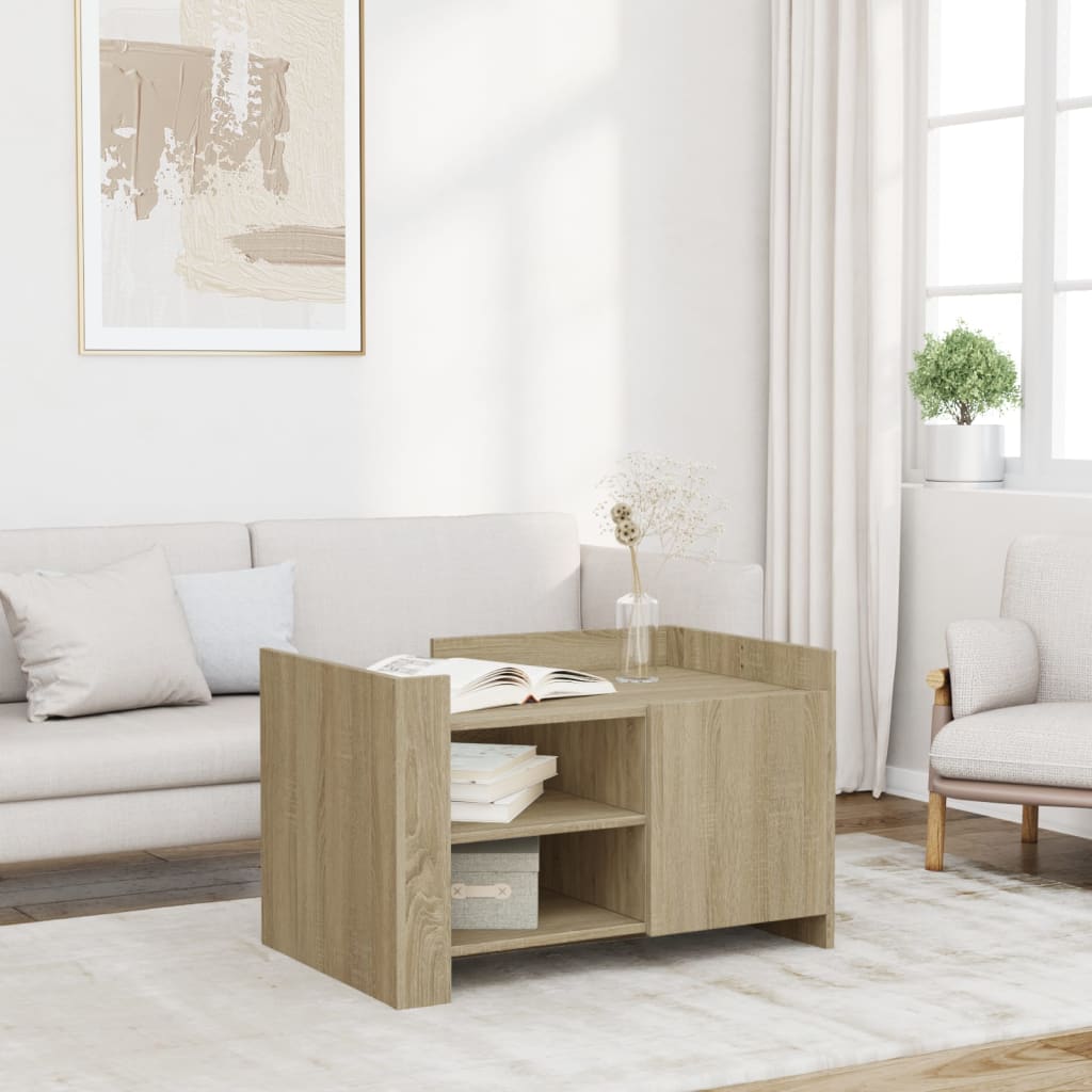 Soffbord 80X50X50 Cm Konstruerat Trä