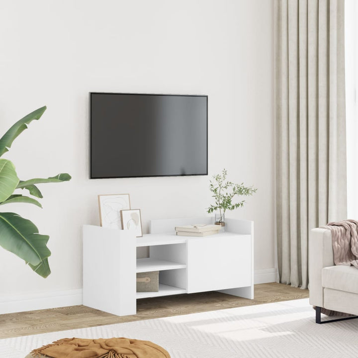 Tv-Bänk 80X35X40 Cm Konstruerat Trä