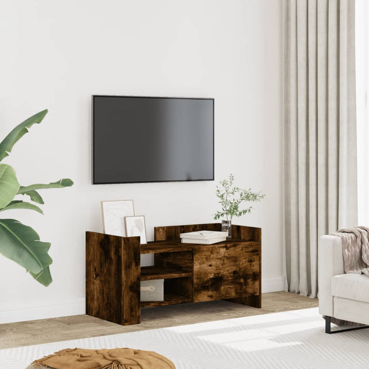 Tv-Bänk 80X35X40 Cm Konstruerat Trä