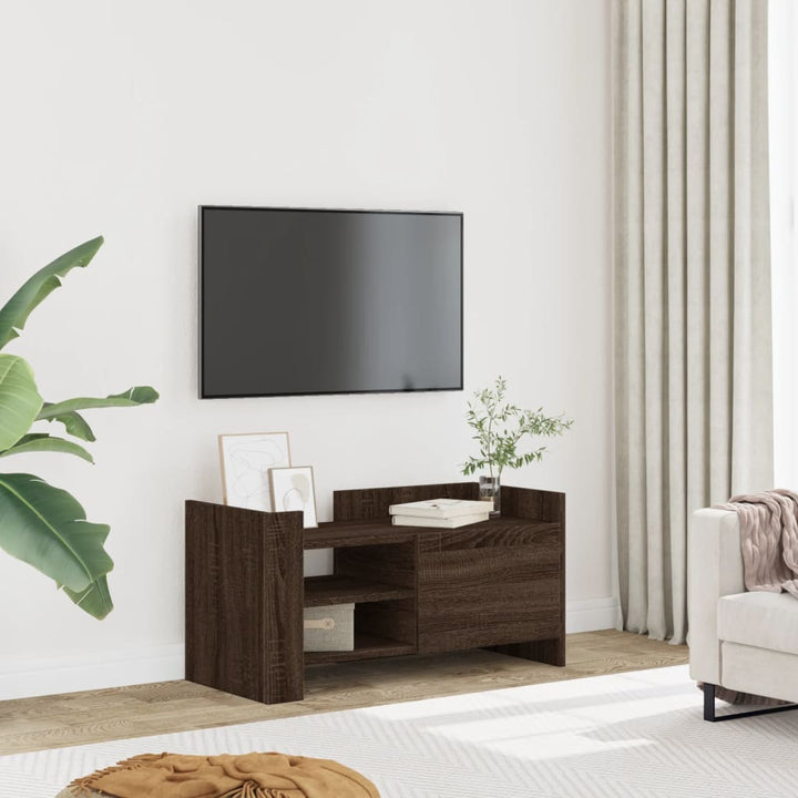 Tv-Bänk 80X35X40 Cm Konstruerat Trä