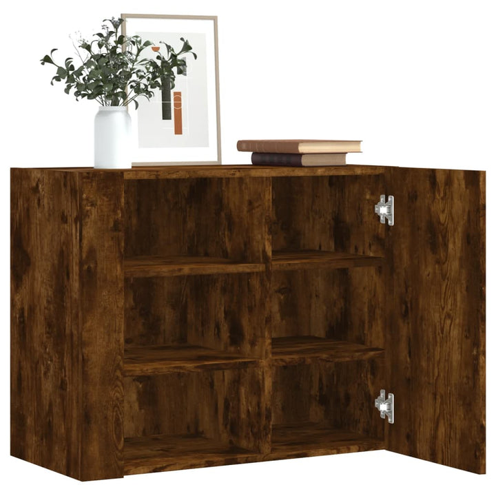 Väggskåp 75X35X60 Cm Konstruerat Trä
