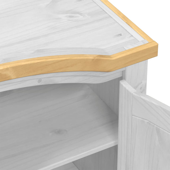 Garderob Corona 102X52X186 Cm Massiv Furu